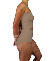 One Shoulder Cut Out One Piece