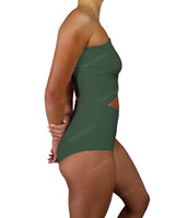 One Shoulder Cut Out One Piece