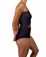 One Shoulder Cut Out One Piece