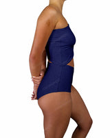 One Shoulder Cut Out One Piece
