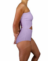 One Shoulder Cut Out One Piece