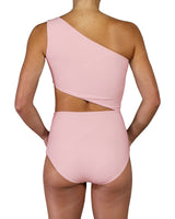 One Shoulder Cut Out One Piece