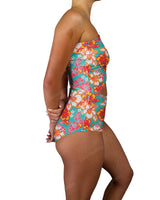 One Shoulder Cut Out One Piece