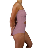 One Shoulder Cut Out One Piece