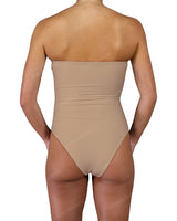 Triple Ring Strapless One Piece