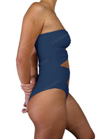 Triple Ring Strapless One Piece
