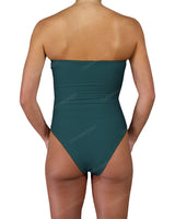 Triple Ring Strapless One Piece