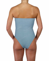Triple Ring Strapless One Piece