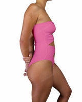 Triple Ring Strapless One Piece