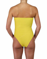 Triple Ring Strapless One Piece