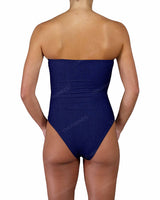 Triple Ring Strapless One Piece