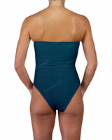 Triple Ring Strapless One Piece