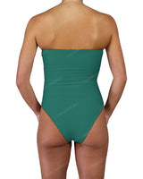 Triple Ring Strapless One Piece