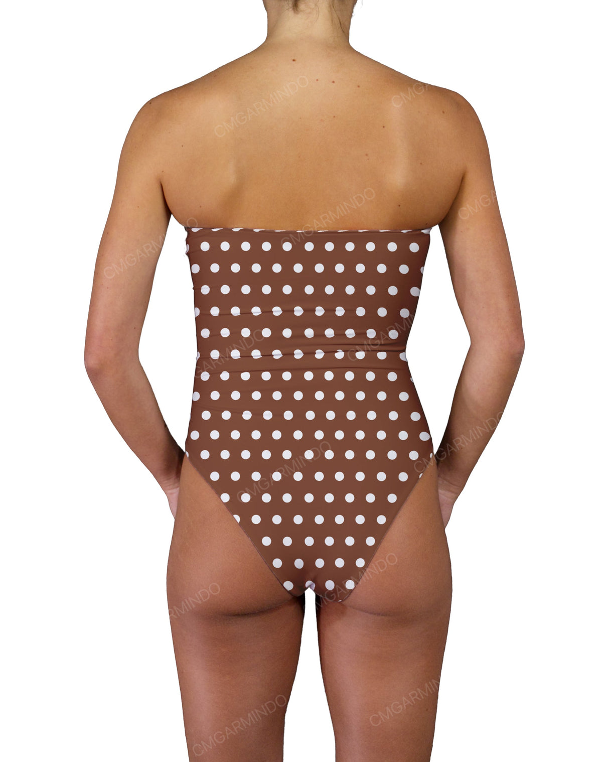 Triple Ring Strapless One Piece