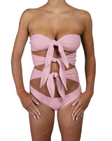 Triple Knot Strapless One Piece