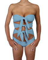 Triple Knot Strapless One Piece