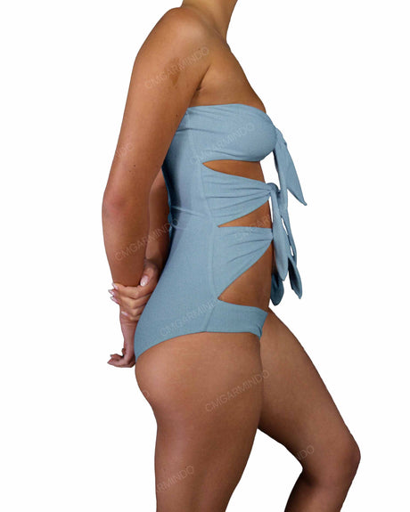 Triple Knot Strapless One Piece