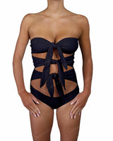 Triple Knot Strapless One Piece