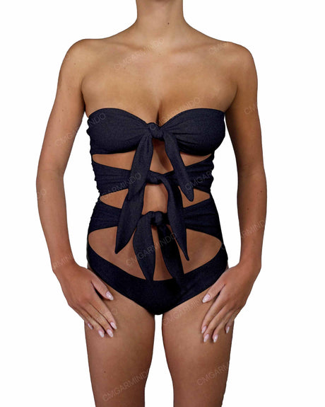 Triple Knot Strapless One Piece