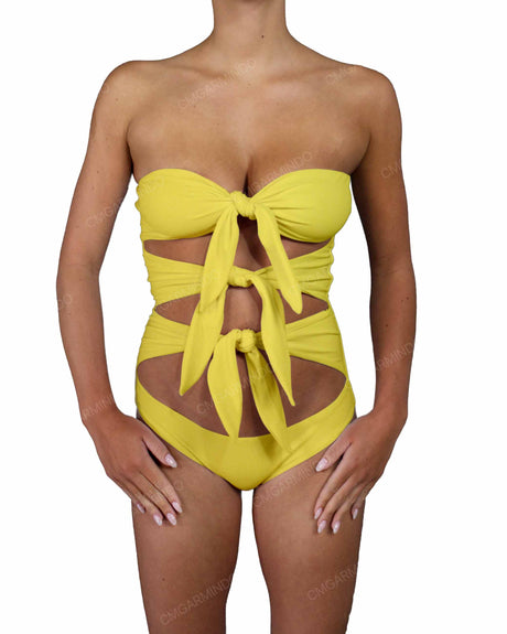 Triple Knot Strapless One Piece