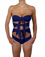 Triple Knot Strapless One Piece