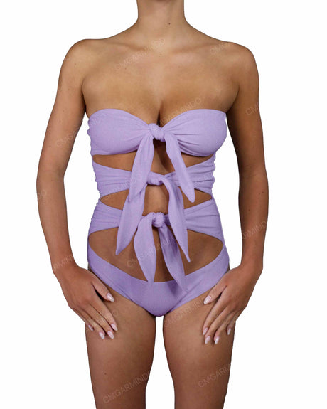 Triple Knot Strapless One Piece