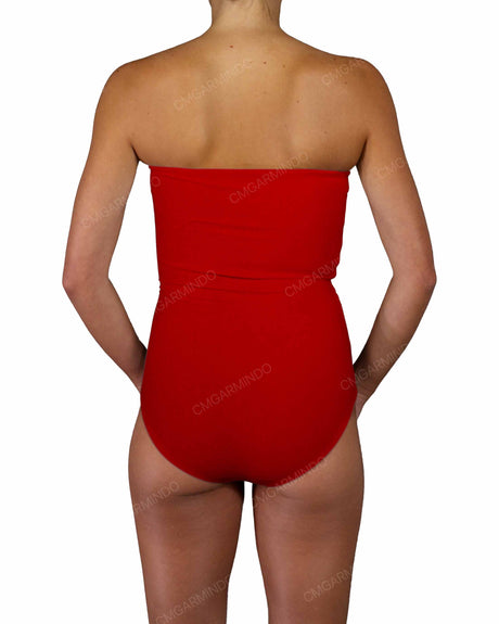 Triple Knot Strapless One Piece