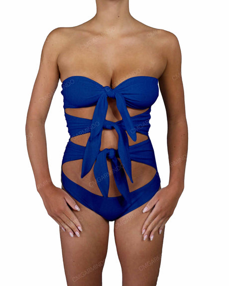 Triple Knot Strapless One Piece