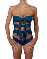 Triple Knot Strapless One Piece