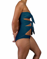 Triple Knot Strapless One Piece