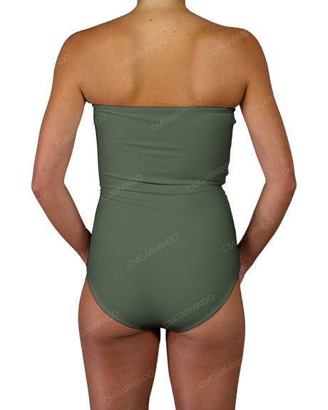Triple Knot Strapless One Piece