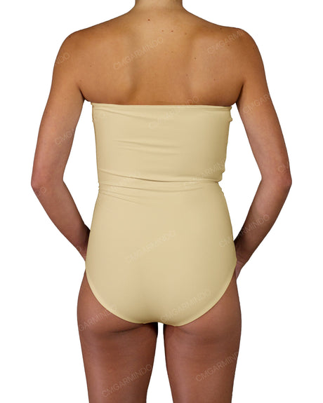 Triple Knot Strapless One Piece