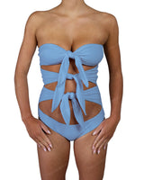 Triple Knot Strapless One Piece