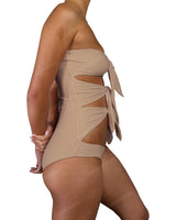 Triple Knot Strapless One Piece