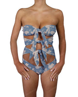 Triple Knot Strapless One Piece