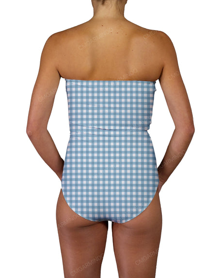 Triple Knot Strapless One Piece