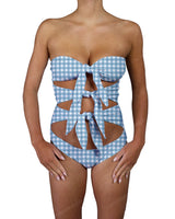 Triple Knot Strapless One Piece