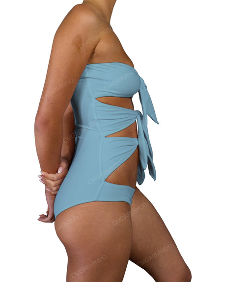 Triple Knot Strapless One Piece