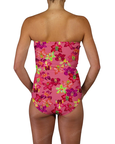 Triple Knot Strapless One Piece