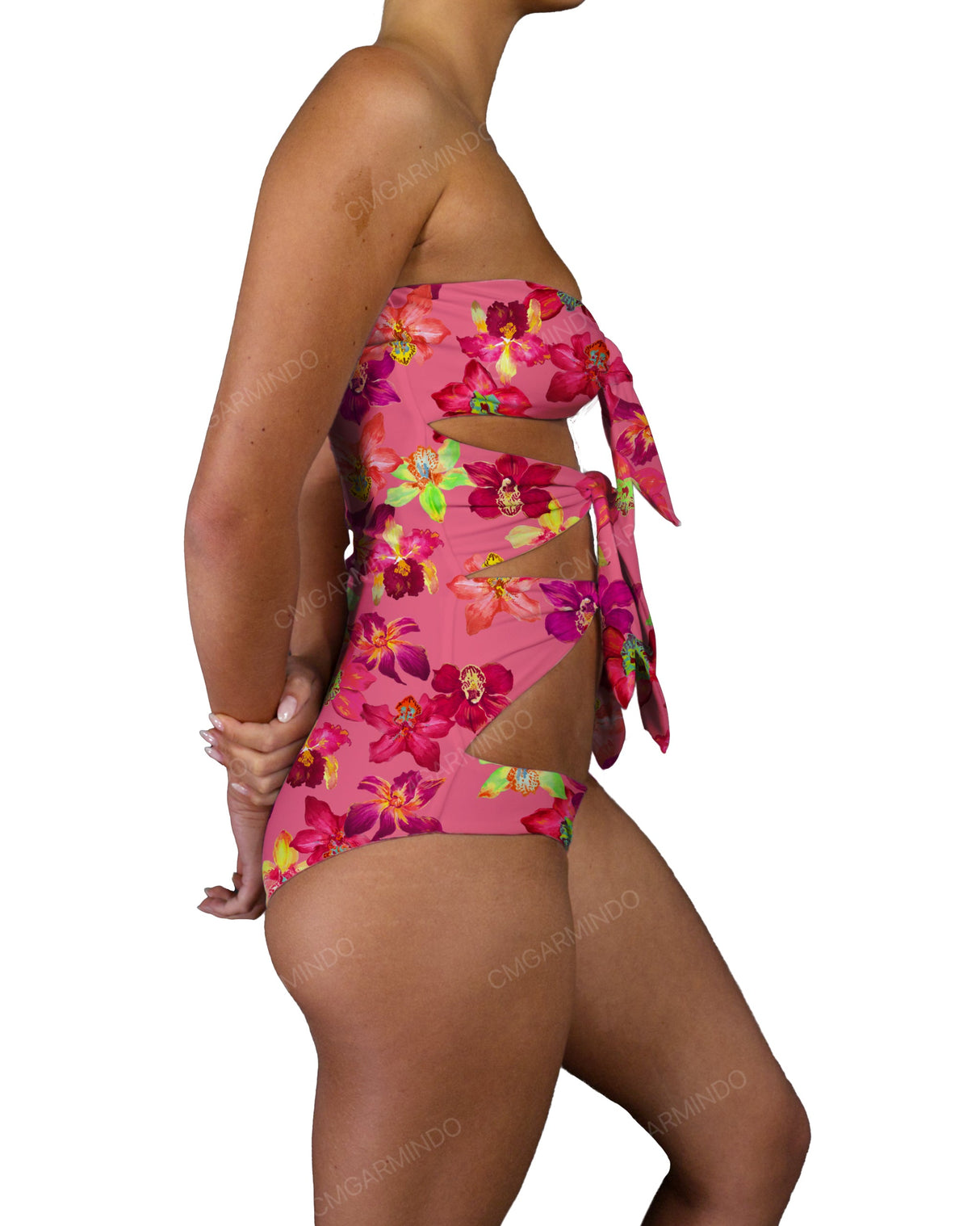 Triple Knot Strapless One Piece