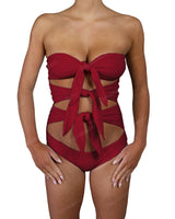 Triple Knot Strapless One Piece