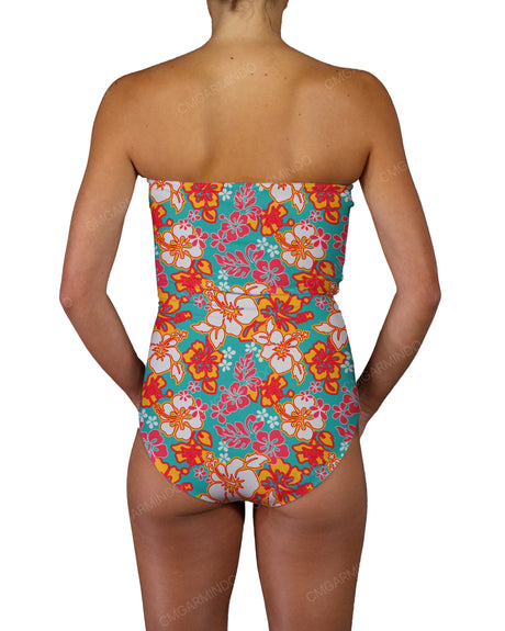 Triple Knot Strapless One Piece