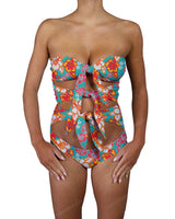 Triple Knot Strapless One Piece