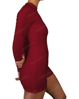 Long Sleeve Raglan Shorts One Piece