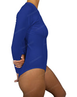 Long Sleeve Raglan Side Panel One Piece