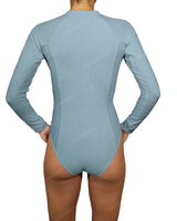 Long Sleeve Raglan Side Panel One Piece