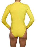Long Sleeve Raglan Side Panel One Piece