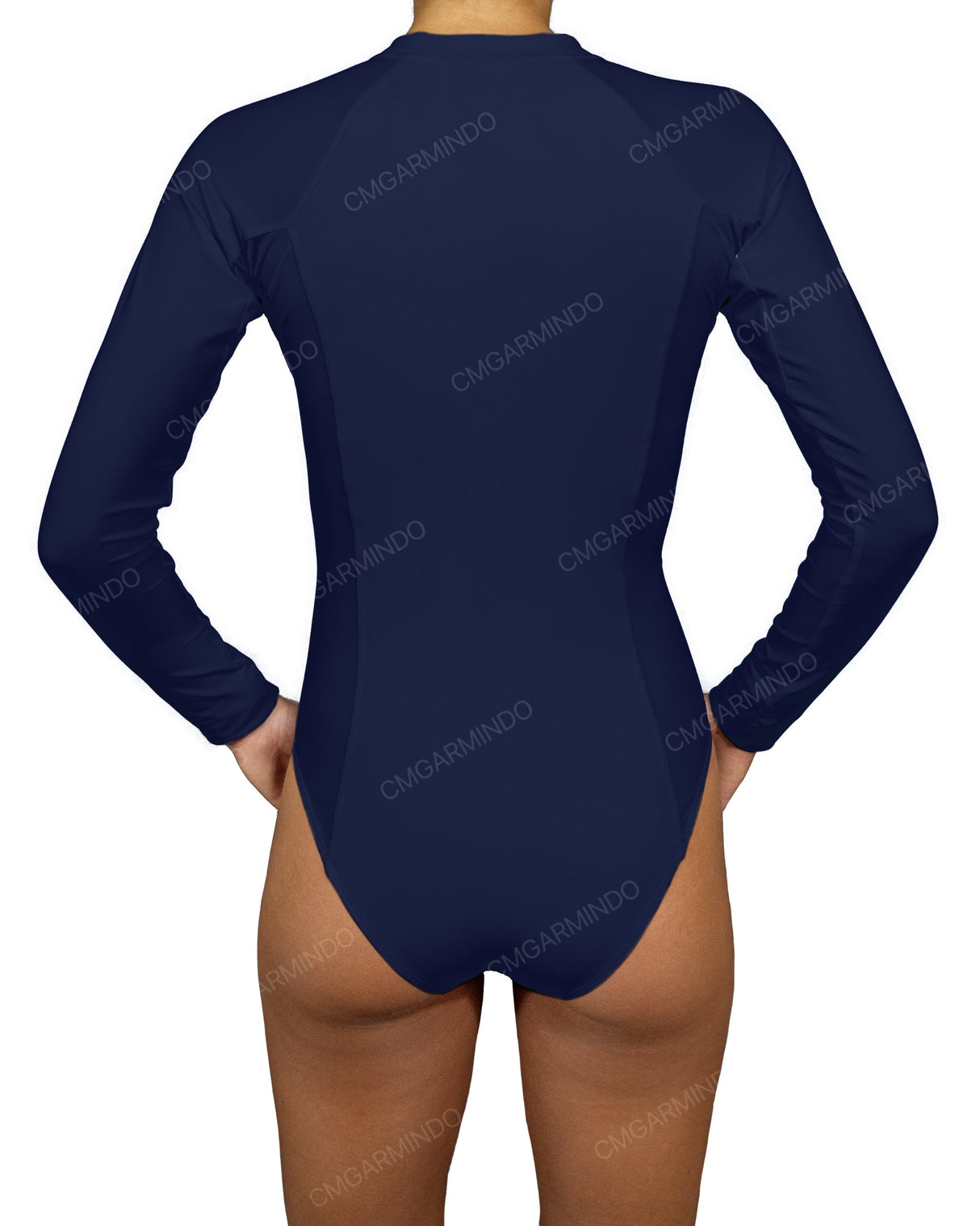 Long Sleeve Raglan Side Panel One Piece