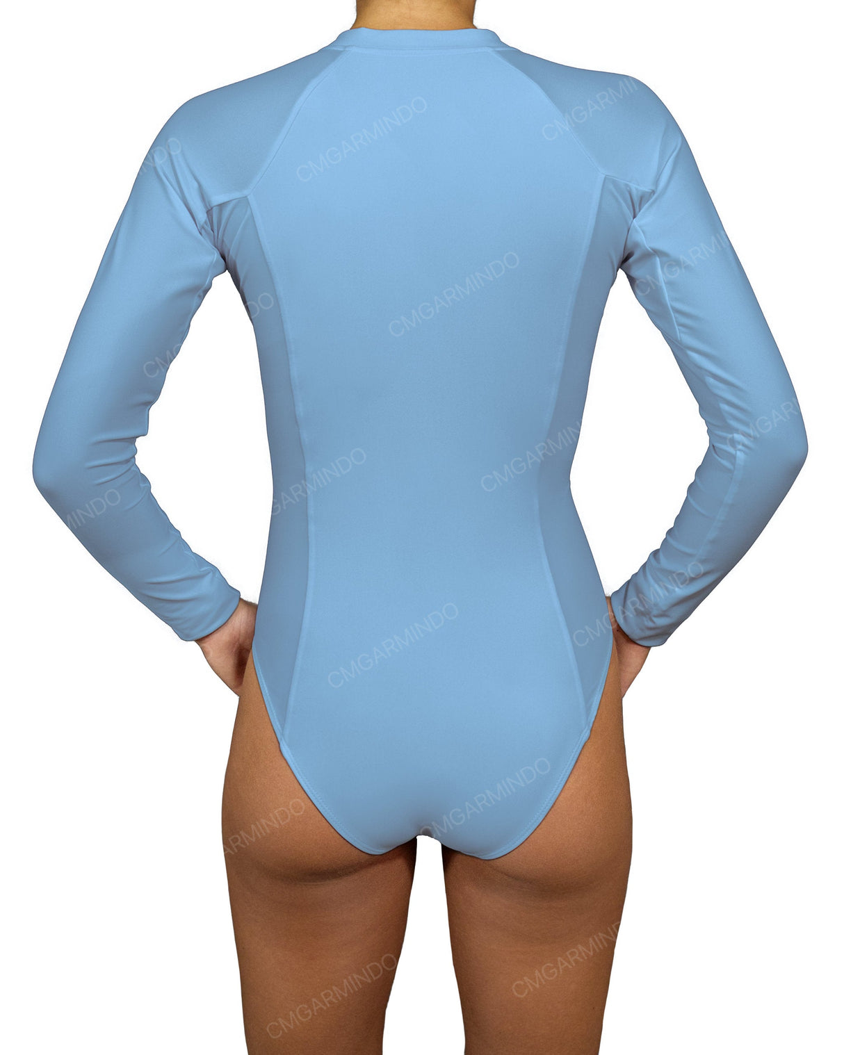 Long Sleeve Raglan Side Panel One Piece