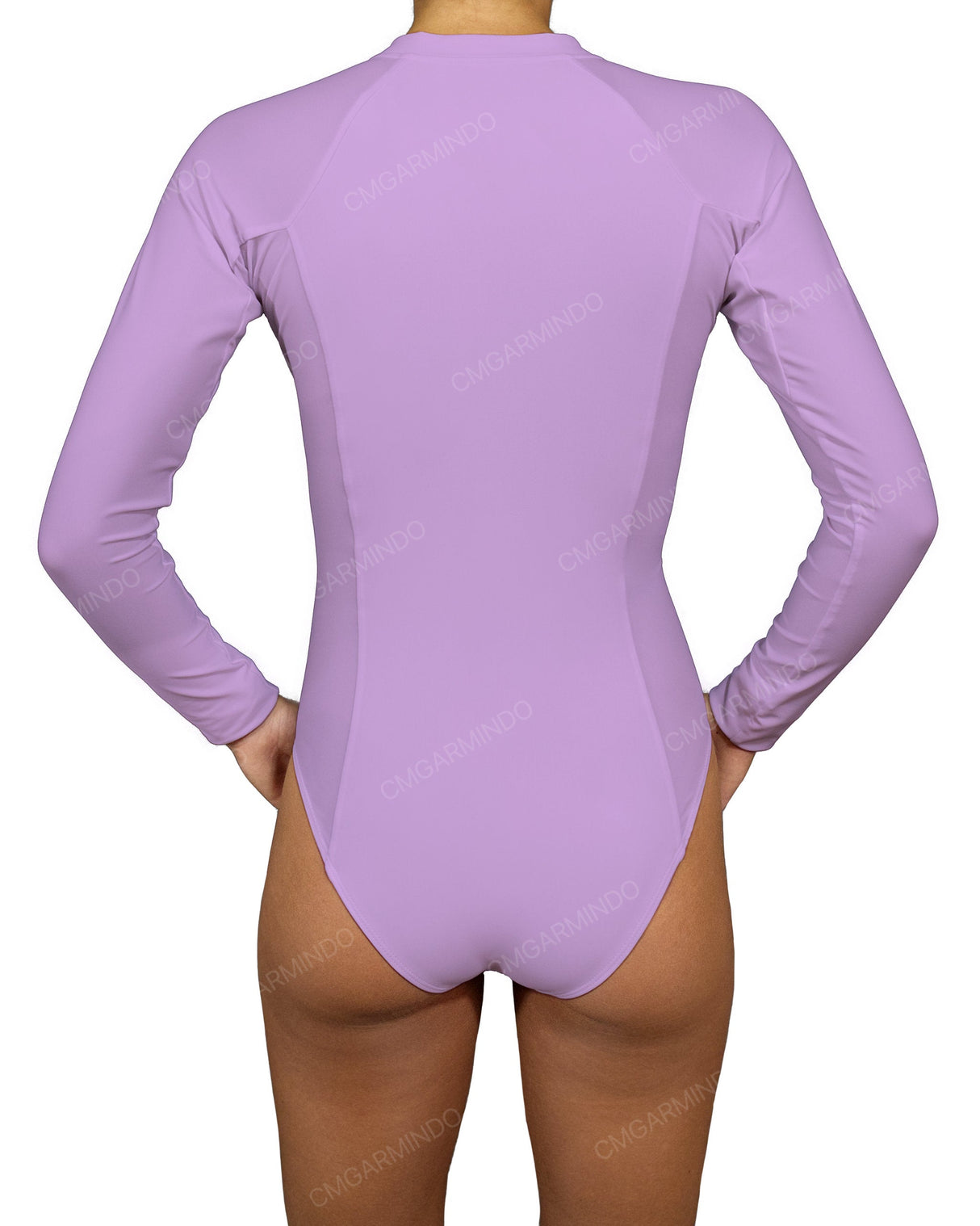 Long Sleeve Raglan Side Panel One Piece